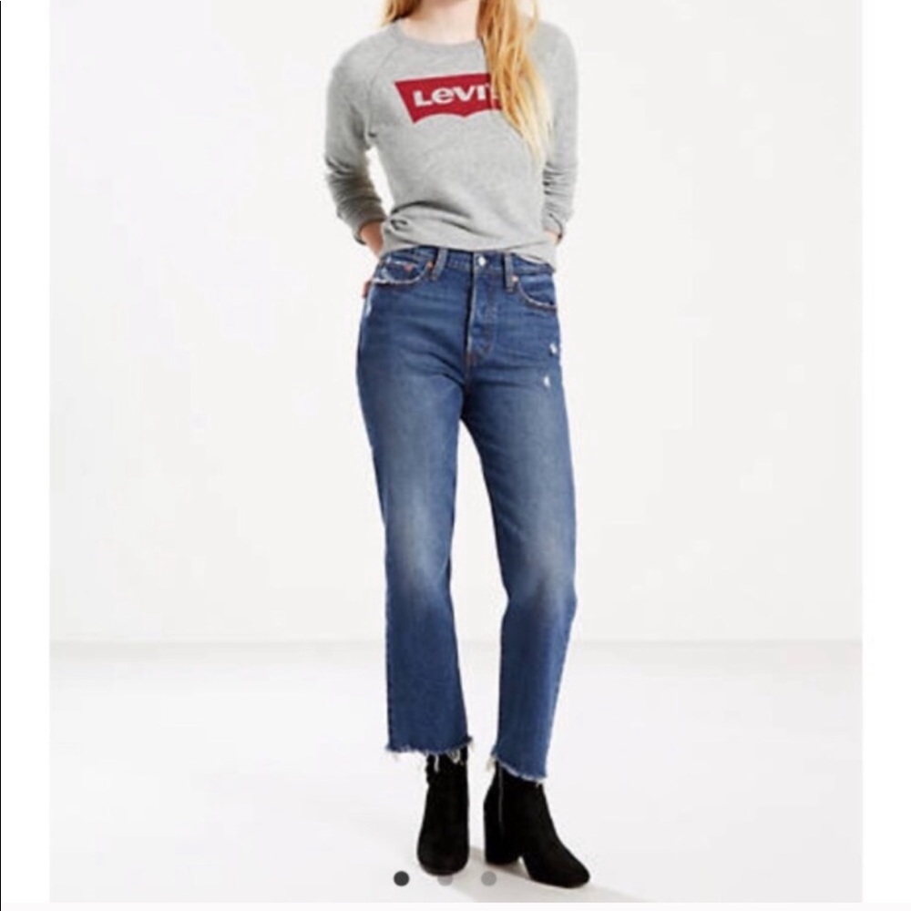 Levi’s wedgie straight leg jean